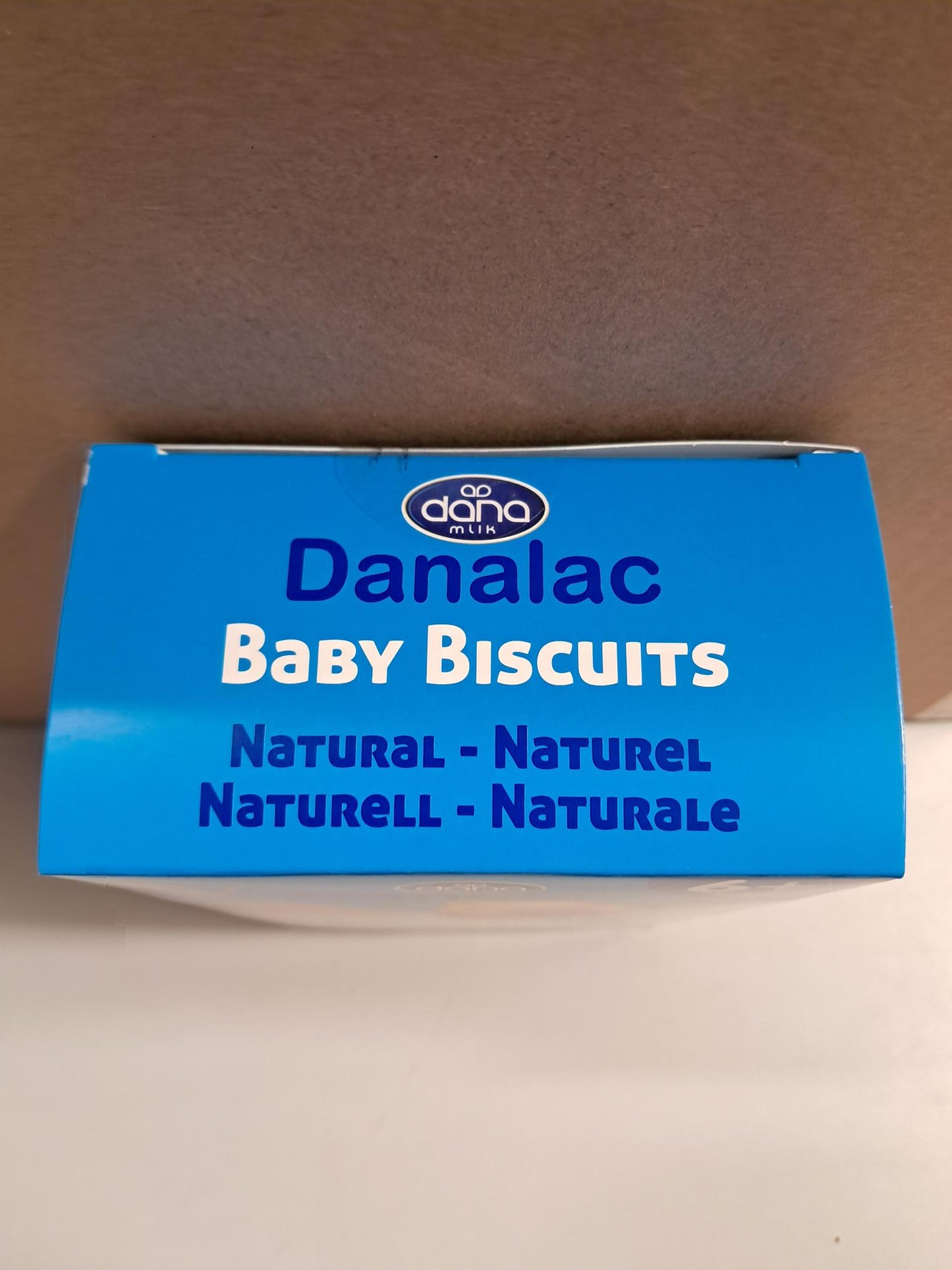 Danalac, Natural Baby Biscuits Finger Food Snack for Toddlers 6+ Months with Calcium Iron and Vitamins, 120g