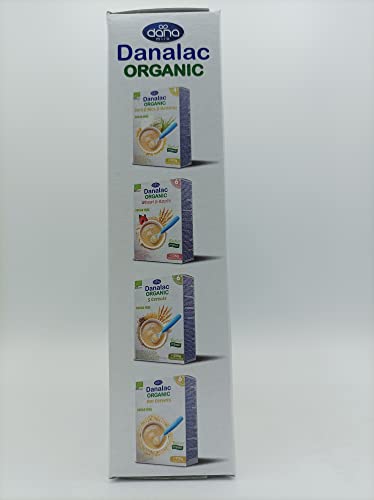 DANALAC Organic Rice Baby Cereal 200 Gram Porridge Sugar Free 4 Months Plus