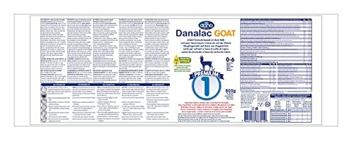 DANALAC Goat Milk Infant Formula Stage 1 - 800 gram