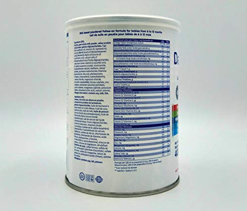 DANALAC Advanced Goat Milk Follow-On Formula Stage 2 Baby Milk Powder for Infants and Toddlers Age 6-12 Months