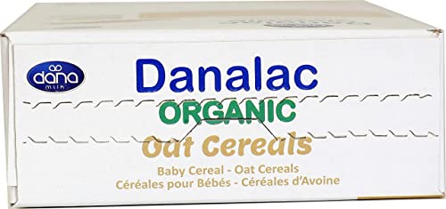 Danalac Organic Oat Baby Cereal 200 Gram Porridge Sugar Free 6 Months Plus