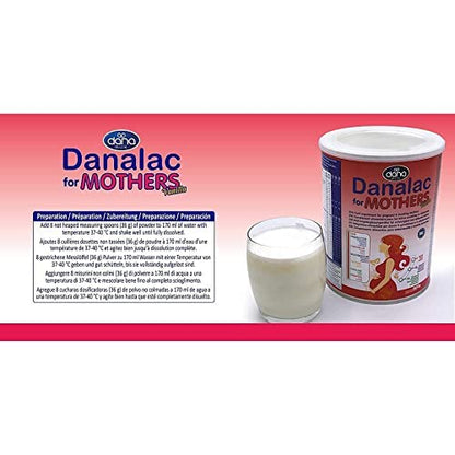 Danalac MAMA 400g Lait Nutritionnel de Grossesse pour Femme Enceinte et Allaitante