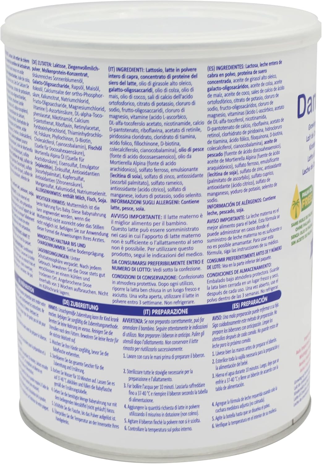 Danalac Goat Milk Growing Up Formula Stage 3 - 800g (Pack of 3)