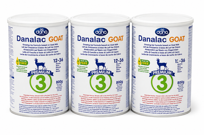Danalac Goat Milk Growing Up Formula Stage 3 - 800g (Pack of 3)