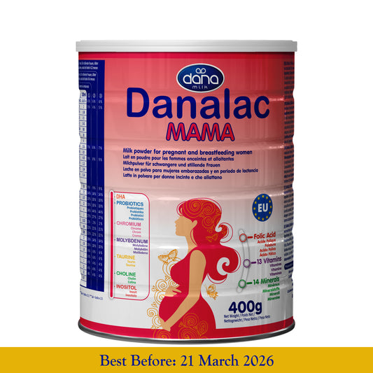 4-Pack Bundle - Danalac MAMA 400g Nutritional Pregnancy Milk - Pregnant and Breastfeeding Mothers