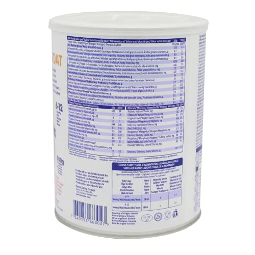 DANALAC Ziegenmilch-Folgenahrung Stufe 2 – 800 Gramm, 3er-Packung