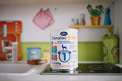 DANALAC Advance Goat Milk Infant Formula 400 gr Stage 1 Lait en poudre pour nourrissons et tout-petits de 0 à 6 mois