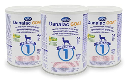 Danalac Goat Milk Infant Formula Stage 1 - 800 gram (Pack of 3)