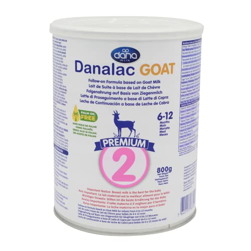 Danalac Goat Milk Follow-on Formula Stage 2 - 800 gram (Pack of 1)