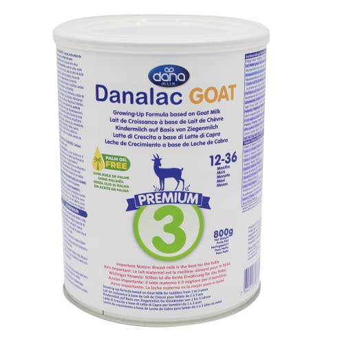 DANALAC Lait de Chèvre Formule de Croissance Étape 3 - 800g