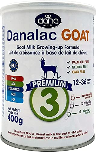 Danalac Goat Milk Growing Up Formula 400 gram Stage 3 (Pack of 6)